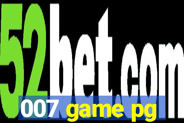 007 game pg